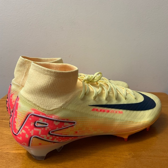 Nike Zoom Superfly 10 Elite KM FG Soccer Cleats (Light Laser Orange/Armory Navy) main image 7